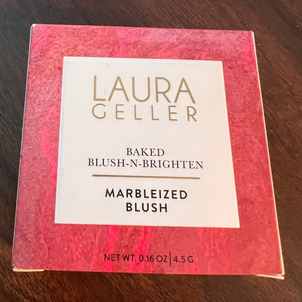 Laura Geller marbleized blush in burnished berry